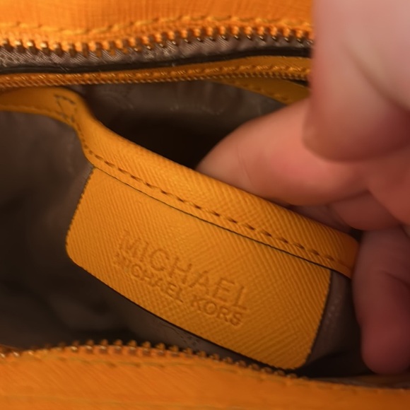 Michael Kors
Michael Michael Kors Yellow Leather Jet Set Travel Messenger Bag - Picture 5 of 6